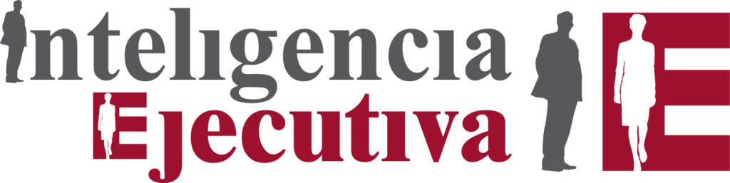 Logotipo de Psigma Corp Prueba Inteligencia Ejecutiva con siluetas humanas en gris y rojo, representando liderazgo y análisis en Pruebas Psicotécnicas sobre Pensamiento Crítico Gerencial.