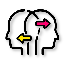 Icono representativo del proceso de orientación vocacional de la prueba TU SENTIDO de Psigma, clave para descubrir qué carrera estudiar en Colombia.
