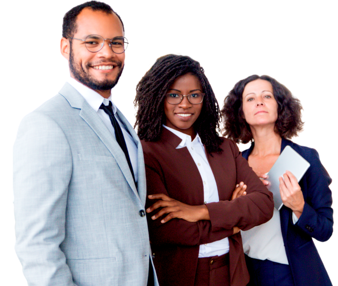 Equipo profesional evaluado con TAO de Psigma Corp para la gestión del cambio organizacional