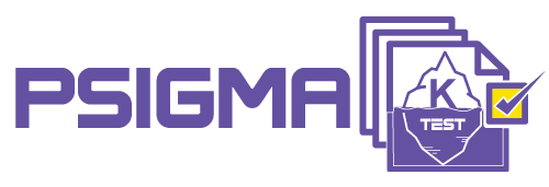 Logo de Psigma Corp representando el test de competencias laborales Psigma K Test, herramienta para evaluación psicotécnica.